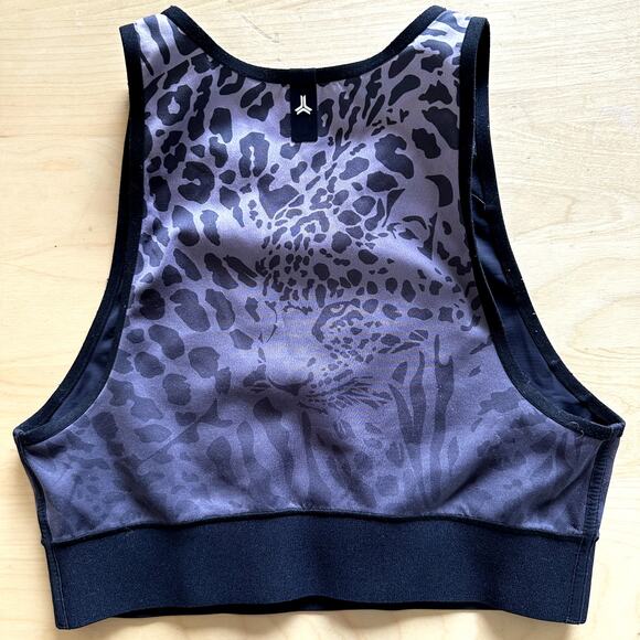 Ultracor Blush Graphite Altitude Panthera Sports Bra High Neck Athletic Gray S - Picture 4 of 4